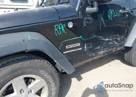 2017 Jeep Wrangler Sport 4X4 из США, поврежденный, VIN 1C4AJWAG5HL718850